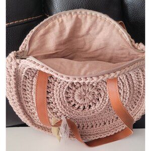 Champagne Pink Round Women Bag